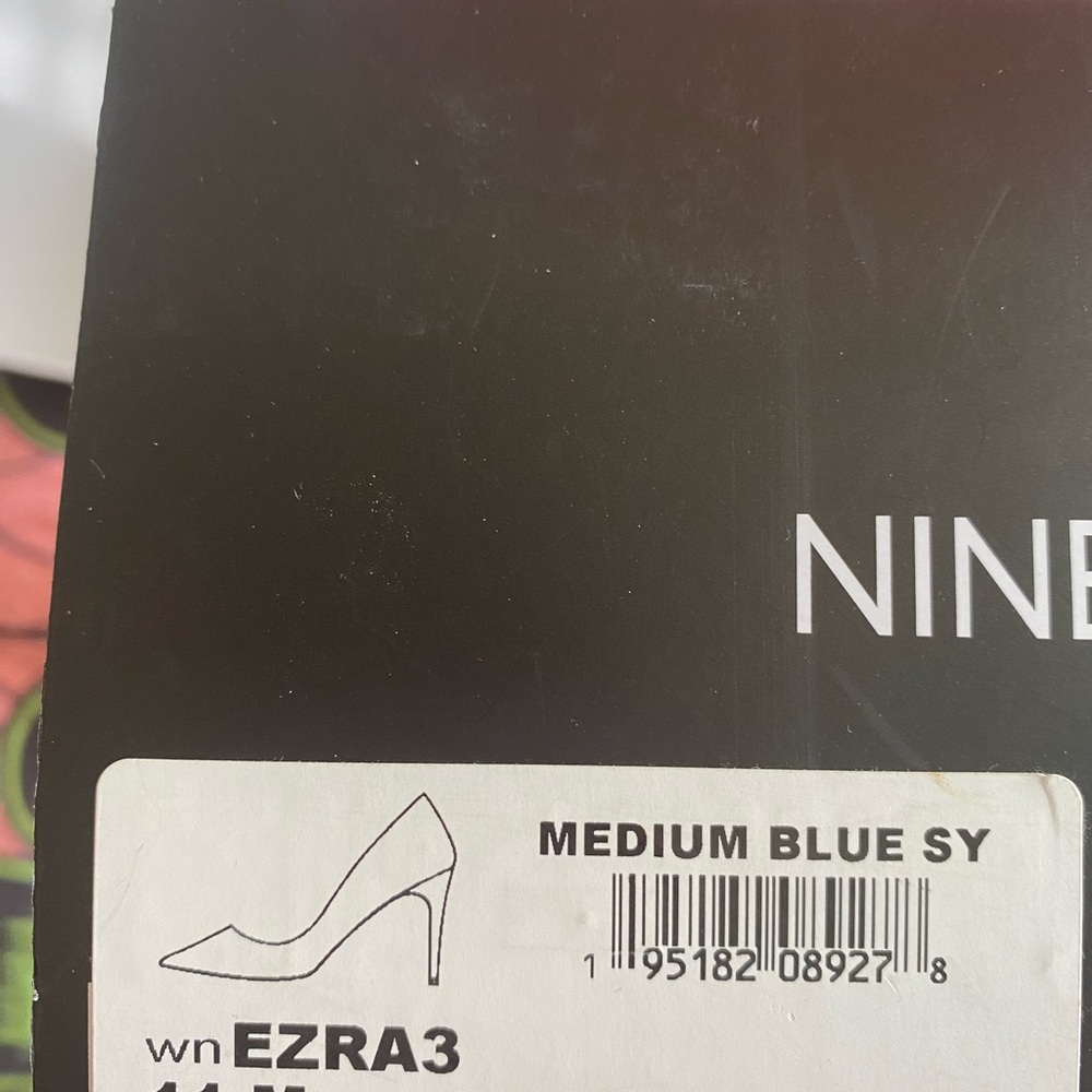 Nine West Blue Ezra Pumps - Picture 4 of 4